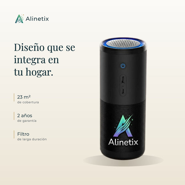 Purificador de Aire Iónico Black Apache