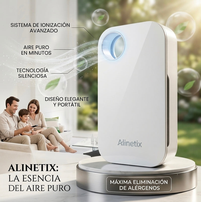 Purificador de Aire Iónico Mini Compacto - Nueva Versión