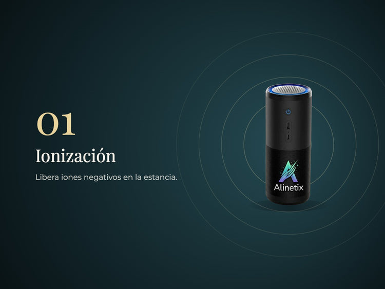 Paso 1: ionización